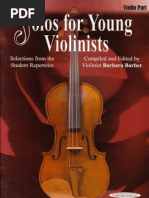 Solos For Young Violinists 3 - Vioara