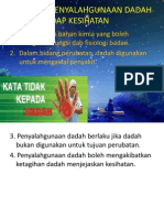 2.8 Kesan Penyalahgunaan Dadah Terhadap Koordinasi Badan Dan Kesihatan