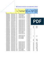 Bosch Injector Data