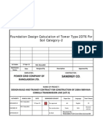 Transmission Tower Foundation Design