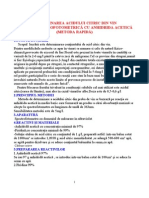 Deter Min Area Acidului Citric Din Vin - Metoda Spectrofotometrica Cu Anhidrida Acetica