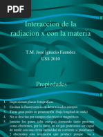 4-Interaccion de La Radiaccion Con La Materia