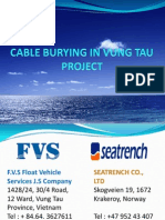 Cable Burying in Vung Tau Project - Fni