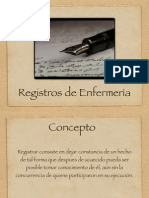 Registros de Enfermeria