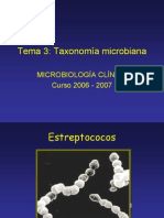 Taxonomia Microbiana