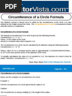 Circumference of A Circle