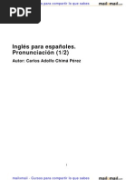 Ingles Espanoles Pronunciacion 1-2-24545 Completo