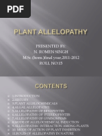 Plant Allelopathy 2