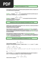 Equações Fracionárias Do 1º Grau