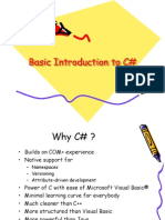 Introduction To C#