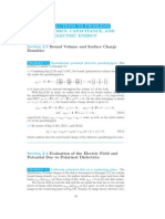 Dielectrics, Capacitance, and Electric Energy Section 2.3: Solutions To Problems