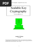 Scalable Key Cryptography