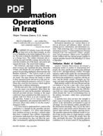 Information Operations in Iraq