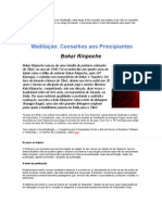 Apostila para Iniciantes de Meditação