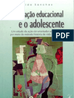 Orientação Educacional e o Adolescente - Cida Sanches