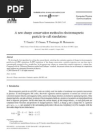 T.umeda Y.omura, T.tominaga, H.matsumoto.a New Charge Conservation Method in Electromagnetic Particle-In-cell Simulations