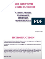 Hair Growth Regime Builder