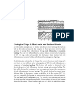 Geological Maps 1: Horizontal and Inclined Strata