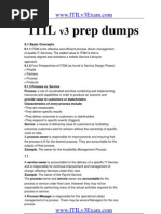 2011 ITIL v3 Foundation Prep Dumps