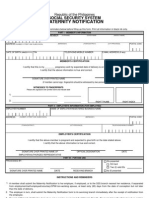 Maternity Notification Form2010 Fillin