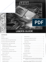 Sega CD Model 2 US Manual