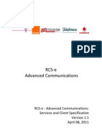 RCS e Advanced Comms Specification v1 1 Final