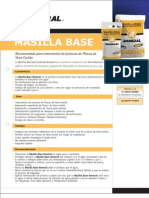 Ficha Técnica Masilla Base