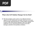 What Is The SAP Solution Manager Service Desk?