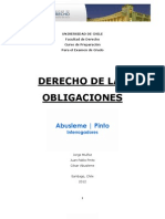 Apunte Derecho de Las Obligaciones Abusleme y Pinto