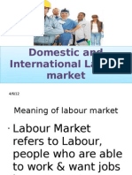 Domestic and International Lobor MKT