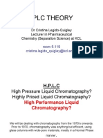 Lecture 2, Fundamentals HPLC