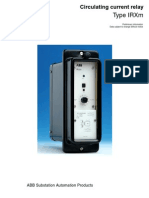 Type Irxm: Circulating Current Relay