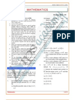 GATE Mathematics Paper-2004