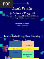 Bonds Payable (Hutang Obligasi) : Prepared by Dra. Gunasti Hudiwinarsih, M.Si., Ak Dosen Tetap STIE Perbanas Surabaya