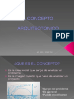 El Concepto Arquitectonico