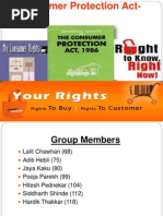 Consumer Protection Act-1986