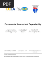 Fundamental Concepts of Dependability: Algirdas Aviz Ienis Jean-Claude Laprie Brian Randell