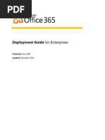 Microsoft Office 365 Deployment Guide