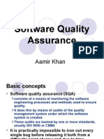 Software Quality Assurance: Aamir Khan