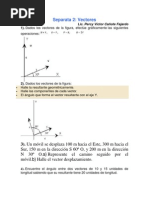 Vectores Ejercicios