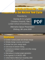 Uranium: The Myth of Clean Air - CO2 Production in The Nuclear Fuel Cycle