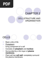 Cell Structure and Organisation