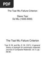 The Tsai-Wu Failure Criterion