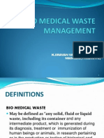 Bio-Medical Waste MGNT