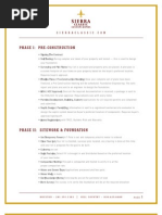 Building Construction Stages