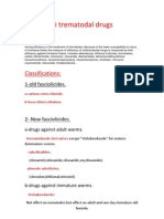 Anti Trematodal Drugs: Definition