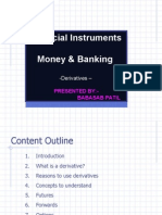 Financial Instruments Derivatives PPT MBA FINANCE