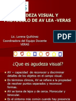 Agudeza Visual y Protocolo de AV LEA VERAS