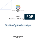 Securite Des Systemes Informatiques