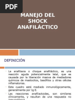 Manejo Del Shock Anafiláctico